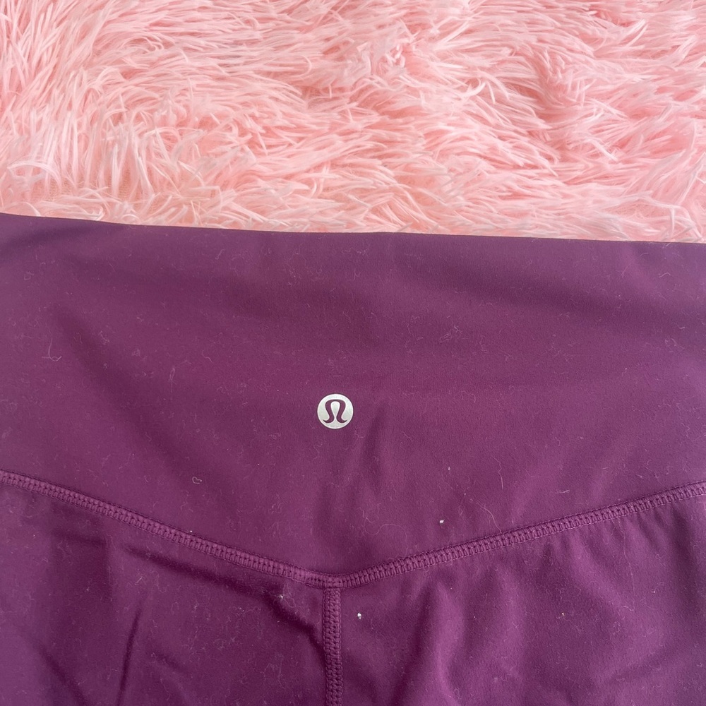 lululemon athletica Women's Purple Jeggings - Picture 2 of 2